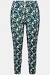 Legging en coton bio, motif feuilles et boutons fantaisie