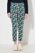 Legging en coton bio, motif feuilles et boutons fantaisie