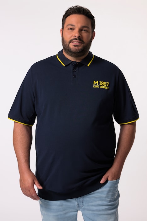 Men+ Poloshirt Bauchfit, Halbarm, Pikee, bis 8 XL