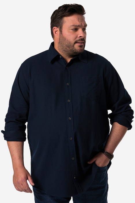 Men+ Flanellhemd, Langarm, Kentkragen, Comfort Fit, bis 8 XL