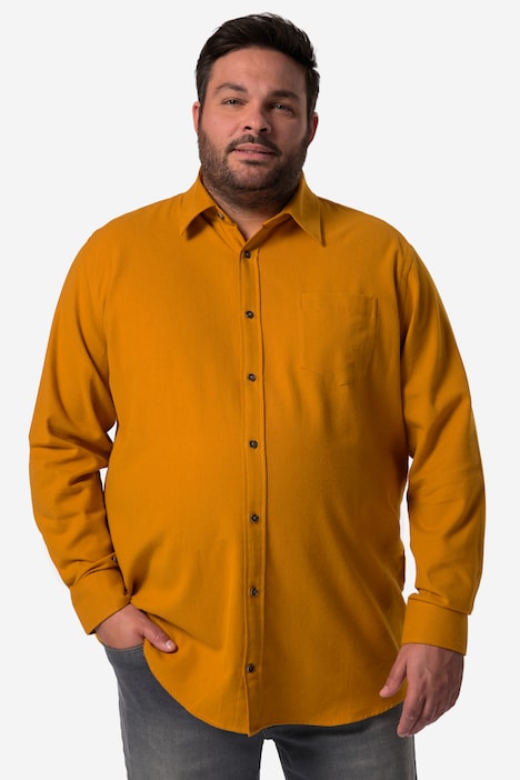 Men+ Flanellhemd, Langarm, Kentkragen, Comfort Fit, bis 8 XL