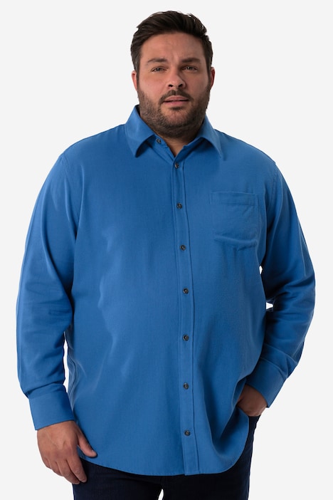 Men+ Flanellhemd, Langarm, Kentkragen, Comfort Fit, bis 8 XL