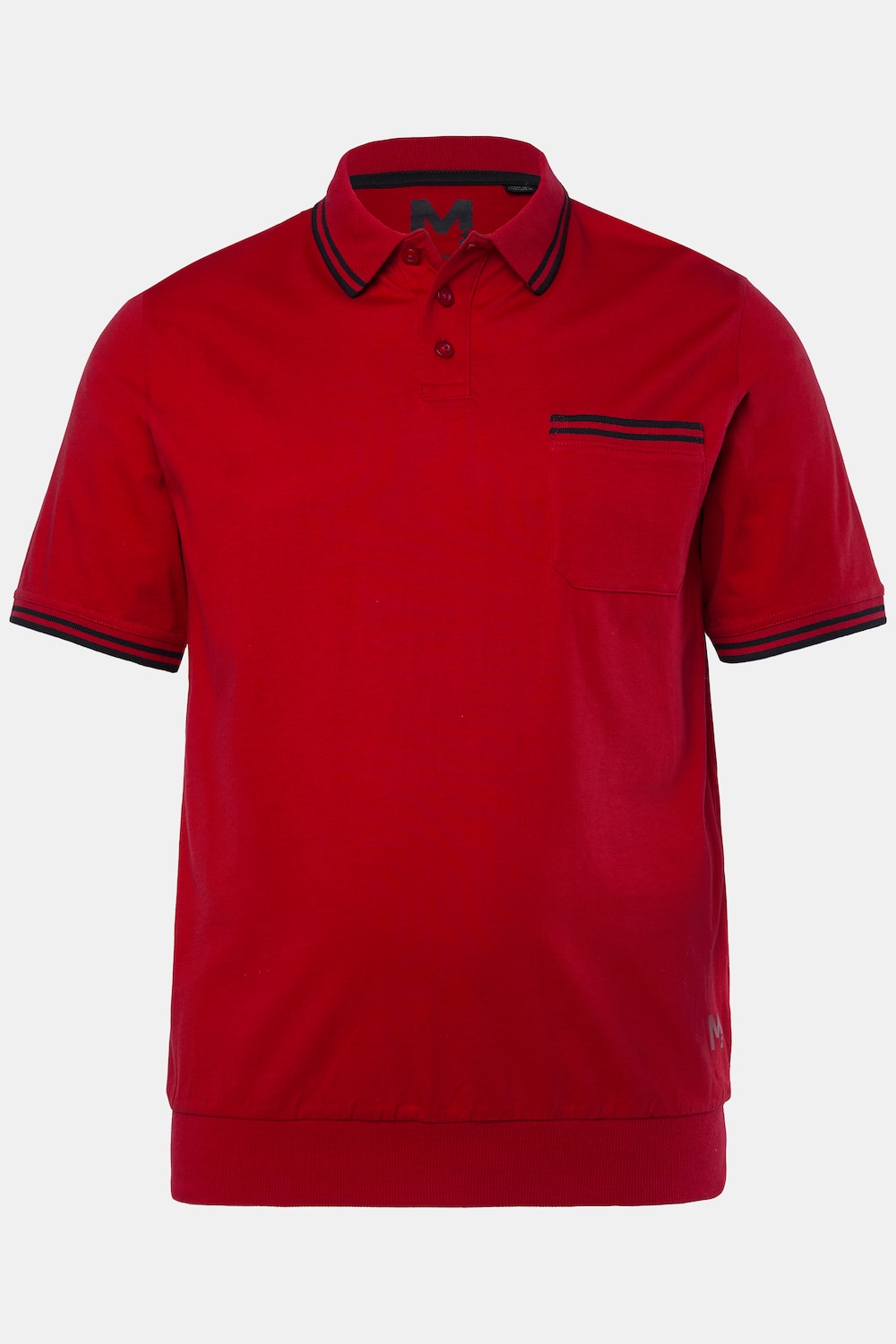 poloshirt, Buik-Fit, korte mouwen, polokraag, tot 8XL