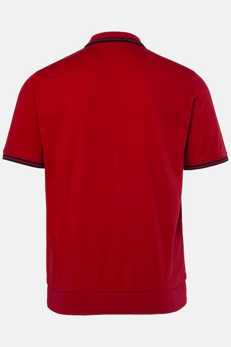 Poloshirt Bauchfit, Halbarm, Polokragen, bis 8 XL