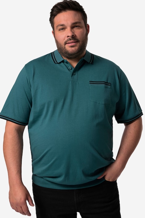 Men+ Poloshirt Bauchfit, Halbarm, Polokragen, bis 8 XL