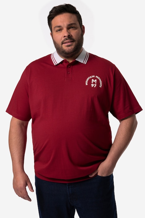 Men+ Poloshirt Bauchfit, Halbarm, Polokragen, bis 8 XL