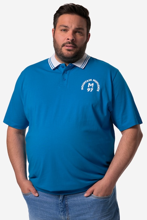 Men+ Poloshirt Bauchfit, Halbarm, Polokragen, bis 8 XL