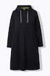 Hooded Long Sleeve Jersey Dress