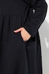 Hooded Long Sleeve Jersey Dress