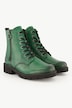 Kožené motorkářské boty Remonte, zip, vyměnitelná stélka, šířka G