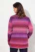 Gradient Striped Long Sleeve Sweater