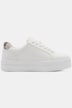 Plateau-Sneaker, Jana Softline, vegan, Lederoptik, Weite H