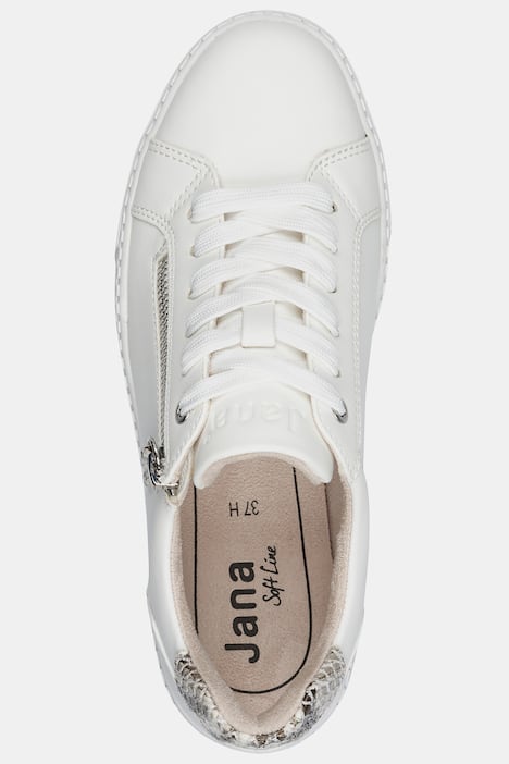 Plateau-Sneaker, Jana Softline, vegan, Lederoptik, Weite H