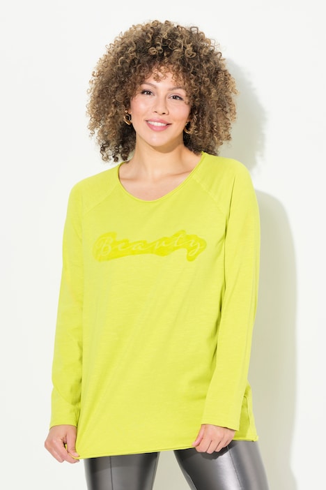 Flocked Beauty Long Sleeve Tee