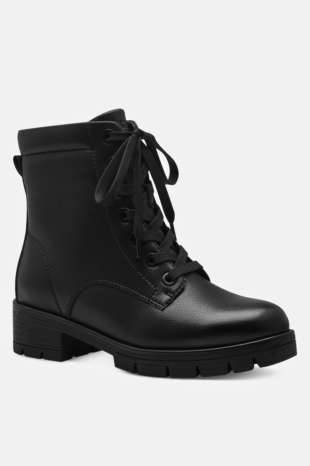 Vegan-Boots, Damen, schwarz, Größe: 37, Polyester/Synthetische Fasern, Ulla Popken