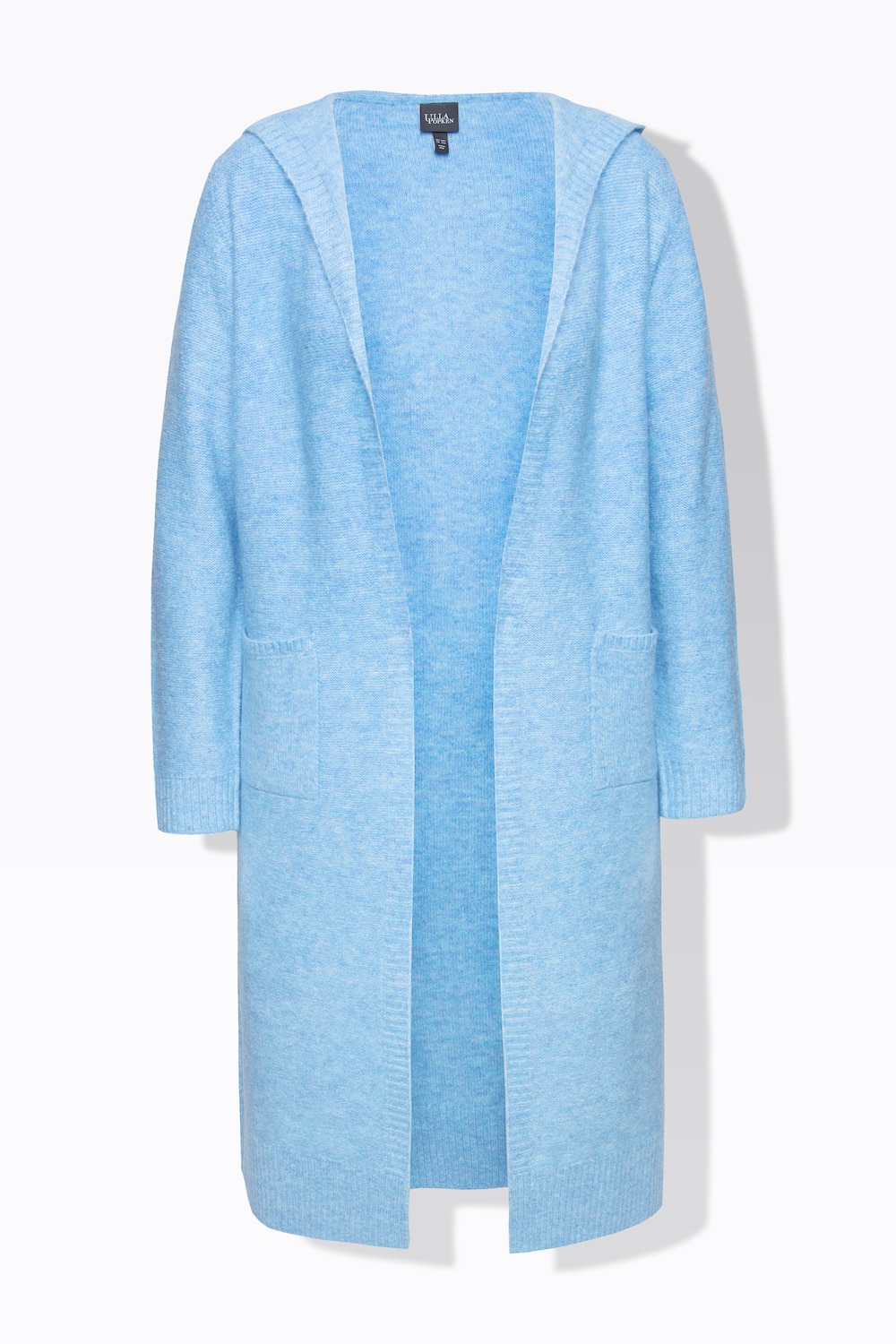 Stora storlekar Lång, Dam, blå, storlek: 42/44, Syntetfibrer/Polyester, Ulla Popken