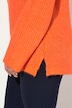 Pullover, Rippstrick, Rollkragen, Langarm, recycelt