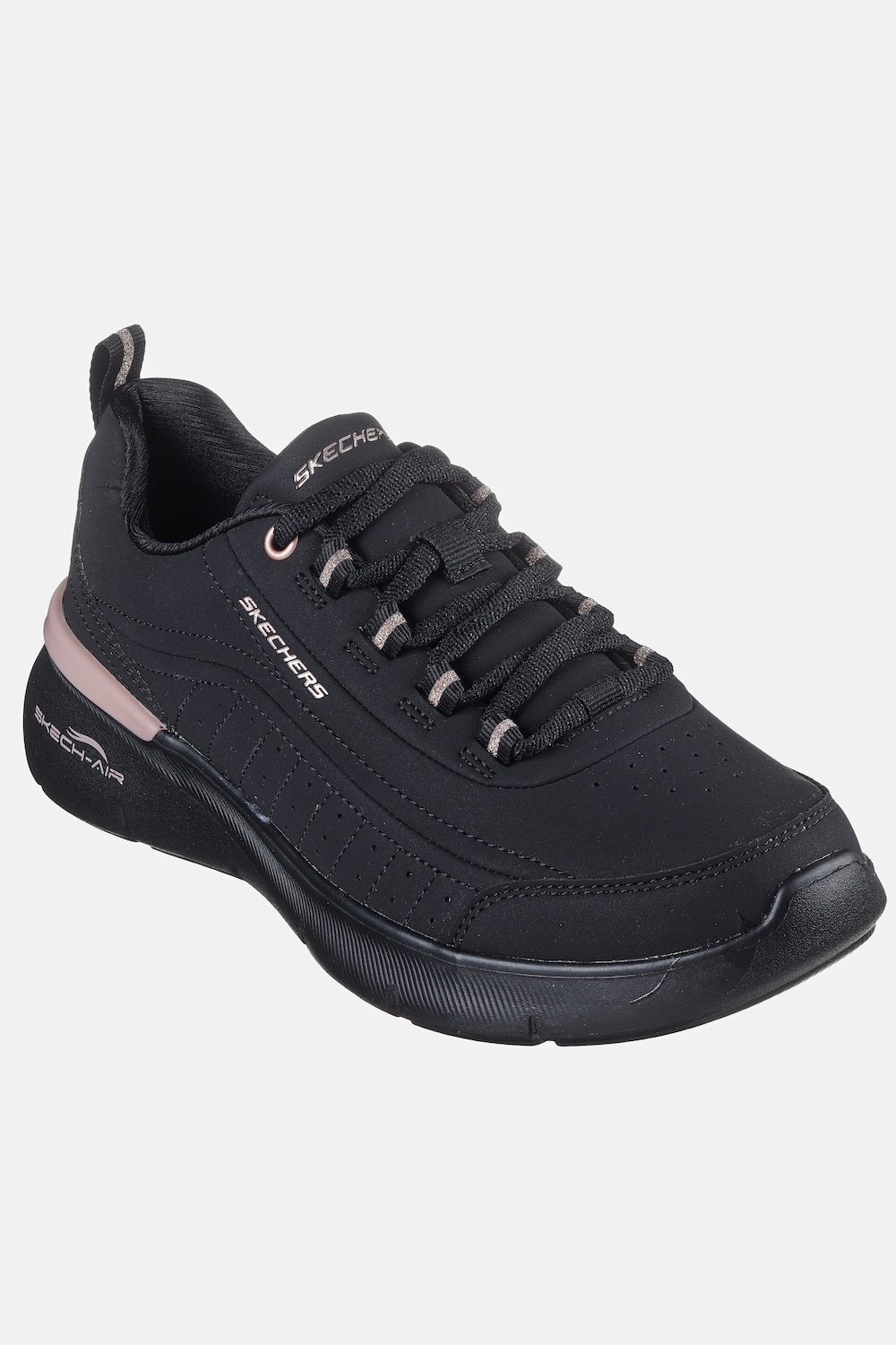 Skechers Sneaker, Damen, schwarz, Größe: 40, Sonstige/Synthetische Fasern, Ulla Popken