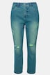 Mom-Jeans, Wide Legs, Neon destroyed, 5-Pocket