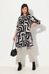 Longbluse, grafischer Druck, Hemdkragen, Langarm