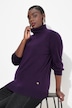 Rollkragen, Pullover, Merinowolle, Classic Fit, Langarm
