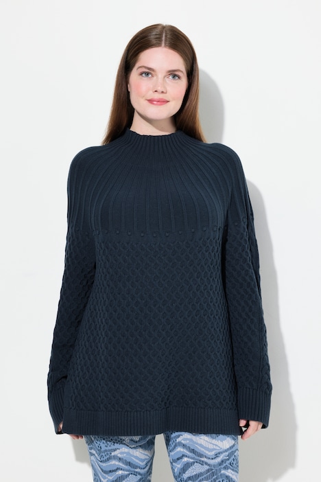 Eco Cotton Textured Knit Sweater