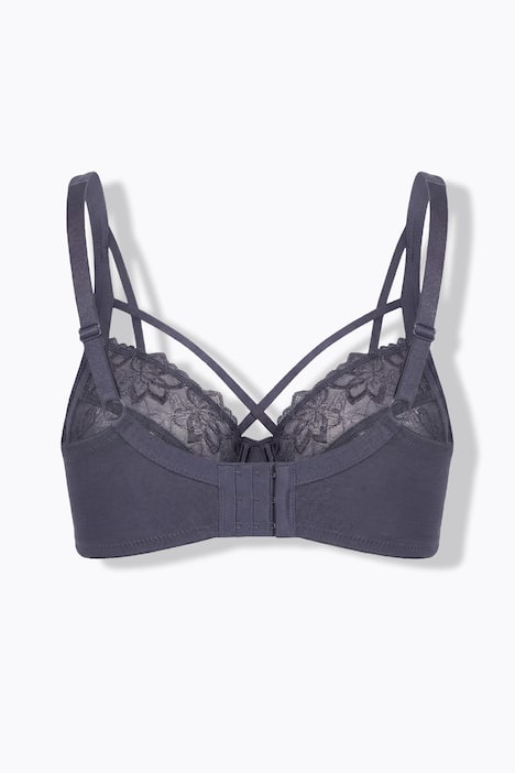 TruYou Bügel-BH, transparente Spitze, Cup C - F