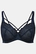 Soutien-gorge à armatures TruYou, dentelle transparente et rubans fantaisie - bonnet C-F