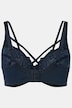 Soutien-gorge à armatures TruYou, dentelle transparente et rubans fantaisie - bonnet C-F