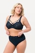 Soutien-gorge à armatures TruYou, dentelle transparente et rubans fantaisie - bonnet C-F