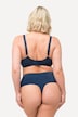 Soutien-gorge à armatures TruYou, dentelle transparente et rubans fantaisie - bonnet C-F