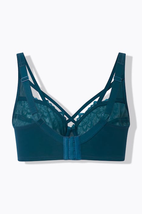 TruYou Bügel-BH, transparente Spitze, Cup C - F