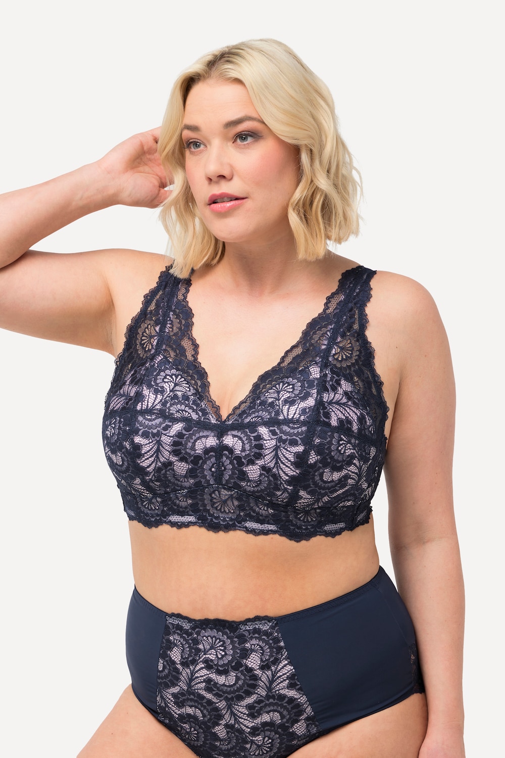 Große Größen TRUYOU Bralette, Damen, rosa, Größe: 105E, Synthetische Fasern/Elasthan, Ulla Popken