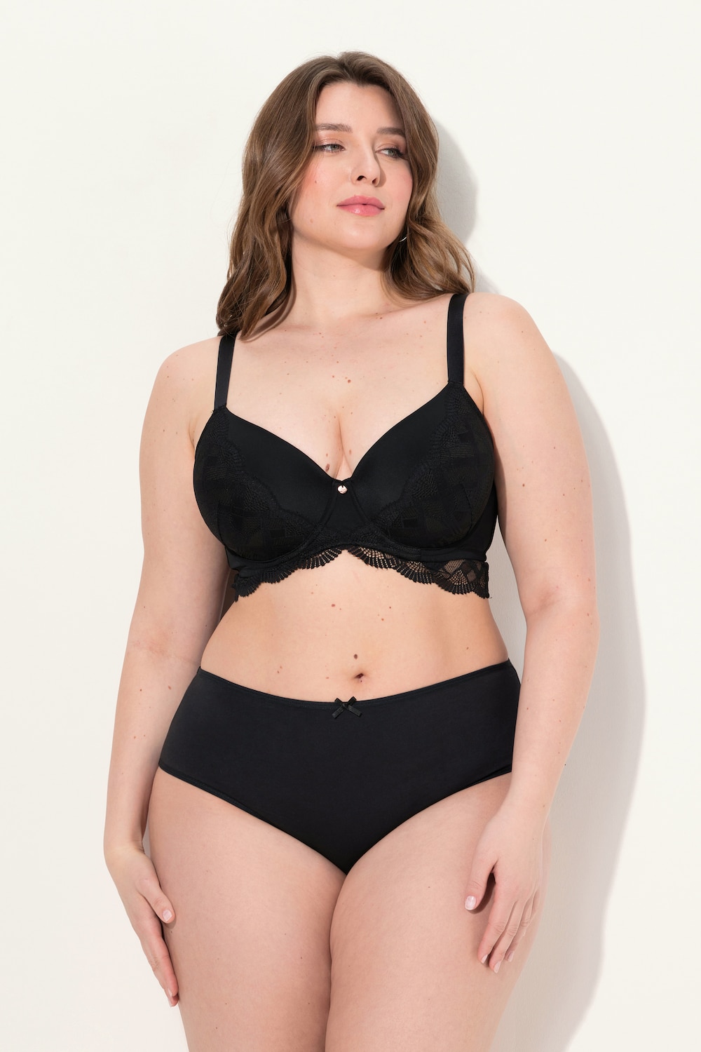 Große Größen TRUYOU Bügel-BH, Damen, schwarz, Größe: 100B, Synthetische Fasern/Elasthan, Ulla Popken