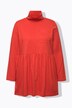 longshirt, met col, A-lijn, lange mouwen, biologische katoen