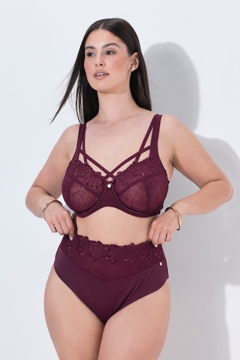 TruYou string pantybroekje, kant, microvezel