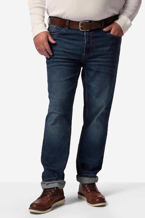 John F. Gee Jeans Bauchfit, Denim, Straight Fit, 5-Pocket, bis 36/72