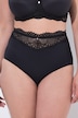 Lot de 3 culottes maxi TruYou, microfibre, dentelle à la taille
