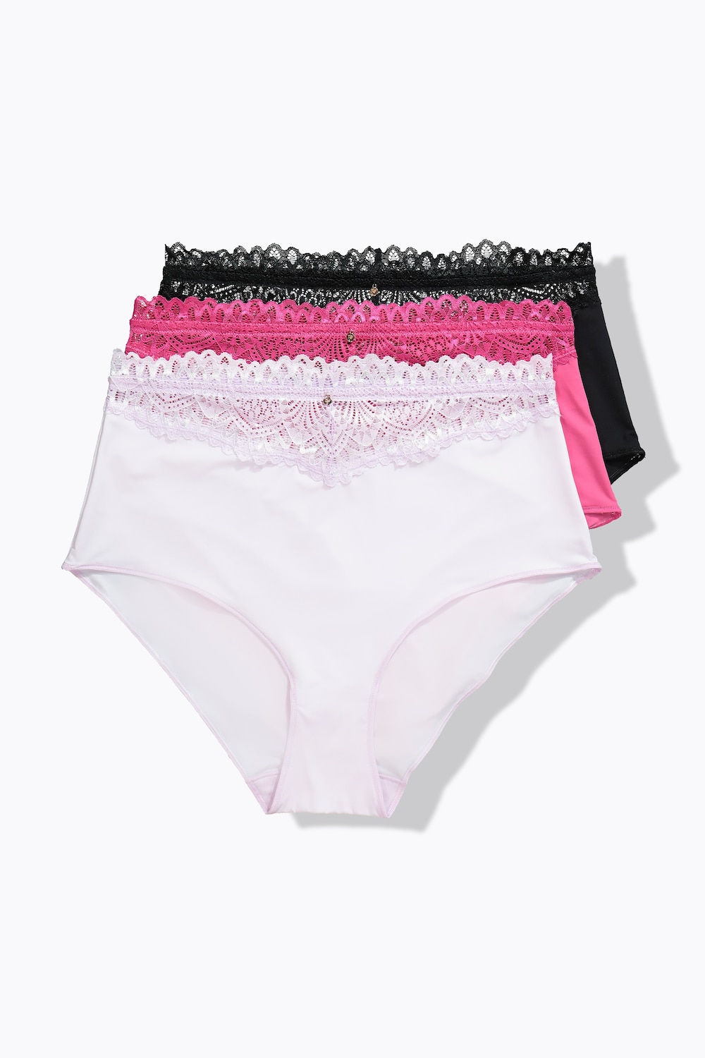 Große Größen TruYou Maxislips, Damen, rosa, Größe: 62/64, Baumwolle/Elasthan/Synthetische Fasern, Ulla Popken