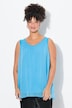 Sleeveless A-Line Crew Neck Top