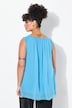 Sleeveless A-Line Crew Neck Top