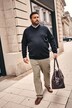 Sweter dekolt w serek, do rozm. 84/86