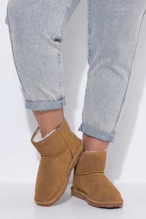 Axelda Lammfell-Boots, wasserabweisend, Weite H