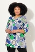 Matte Jersey Geometric Bubble Print Tunic