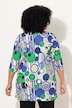 Matte Jersey Geometric Bubble Print Tunic