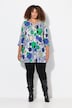 Matte Jersey Geometric Bubble Print Tunic