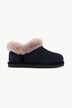 Schoenen van lamsvacht, veloursleer, voering van lamsvacht