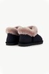 Schoenen van lamsvacht, veloursleer, voering van lamsvacht