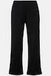 Straight Wide Leg Elastic Waist Jersey Pants