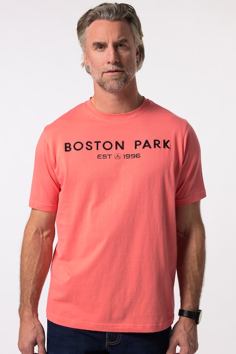 Boston Park T-Shirt, Halbarm, kleiner Stick, bis 84/86